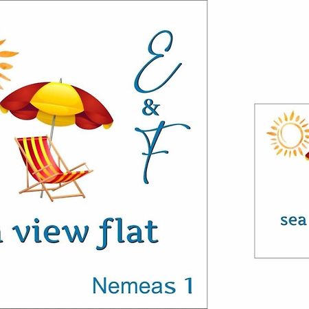 דירות Néa Péramos E & F Sea View Flat מראה חיצוני תמונה